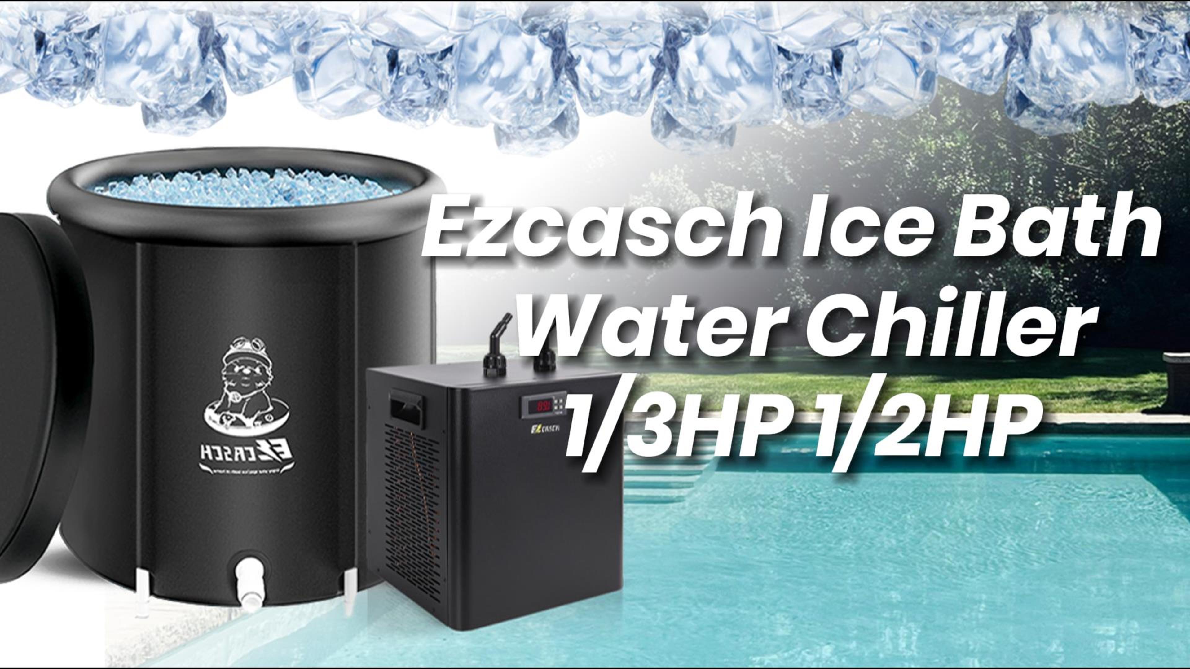 TERAISM EC13＆ＥＣ１５ Amazon.com: Ezcasch Ice Bath Water Chiller 1/3HP 79gal for