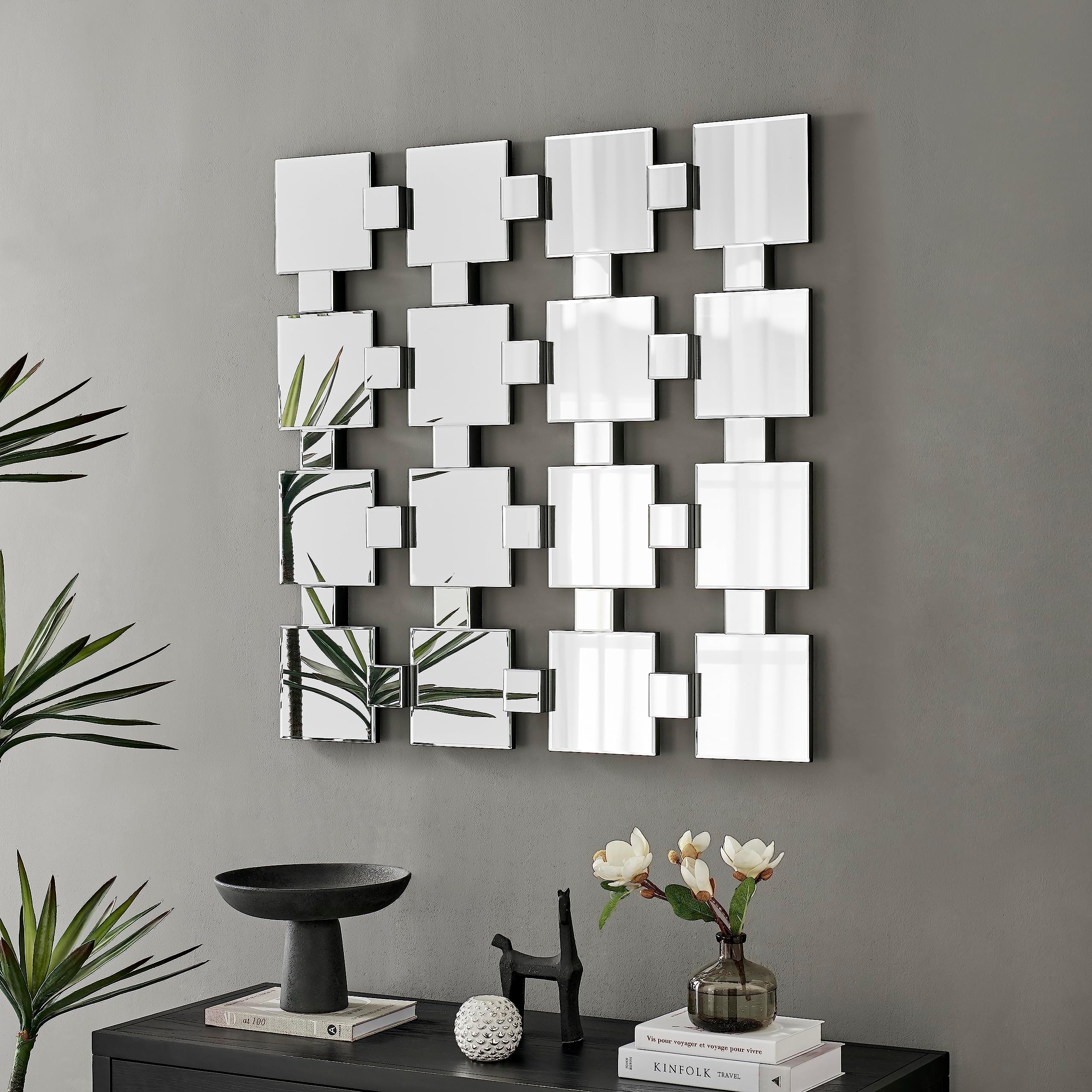 Furniturebox UK Wall Mirror Starburst Round Small & Large Mirror