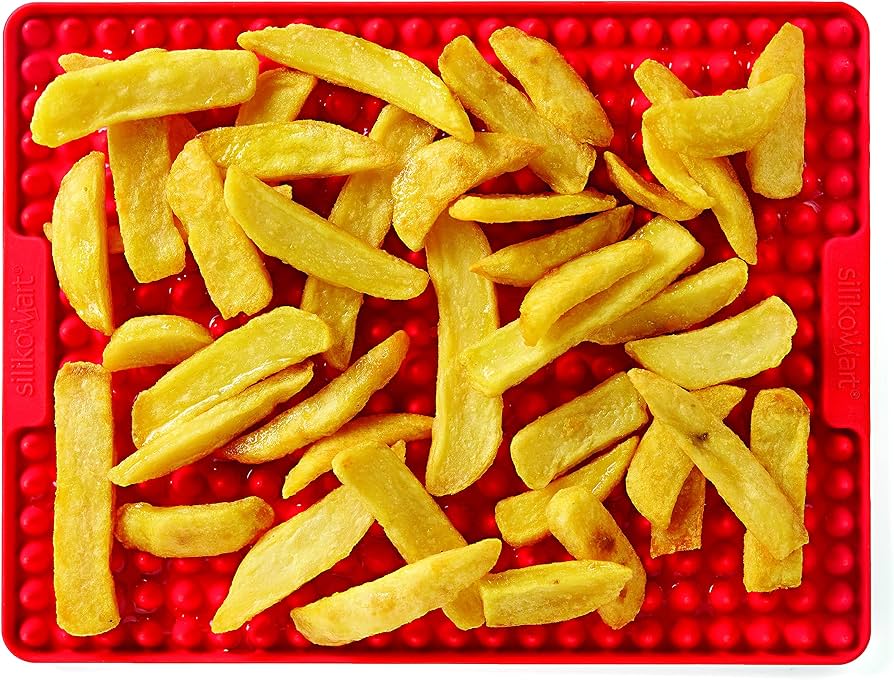 Silikomart Backmatte 'Love' Aus Silikon – Herz-Muster, 250x185 Mm, Für Weihnachtskuchen & Backformen