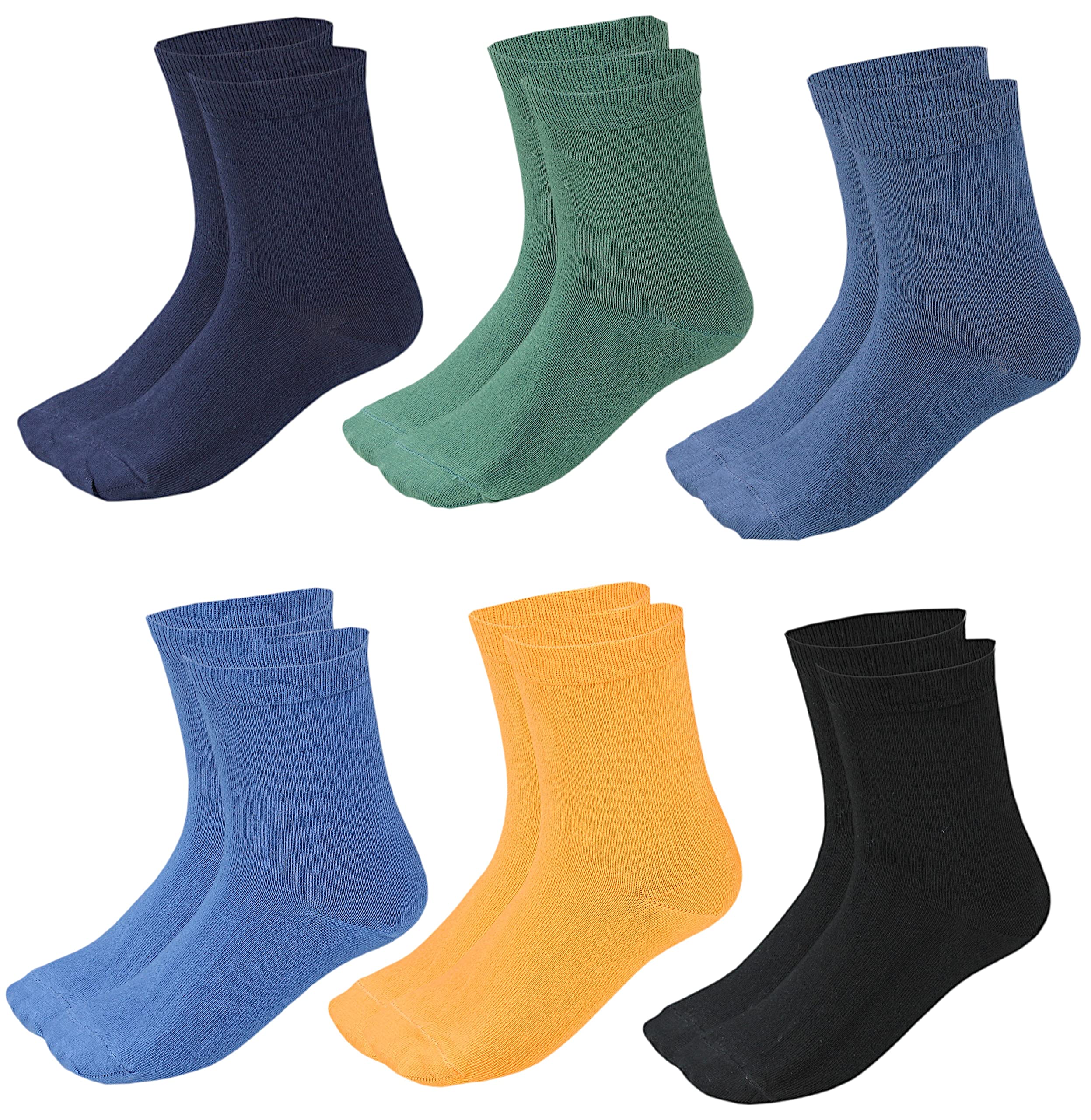TupTam Calcetines Estampados de Colores para Niños, 6 Pares