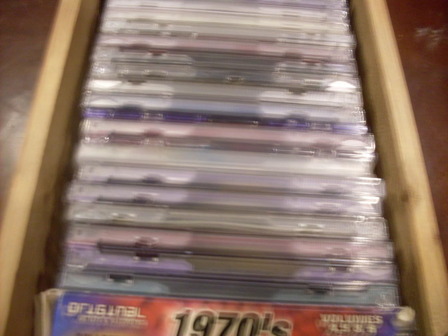 CD Storage Wood Crates set of 2 Office Products