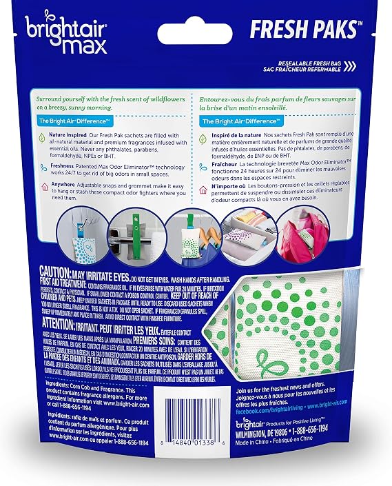 Bright Air Fresh Pak Sachets