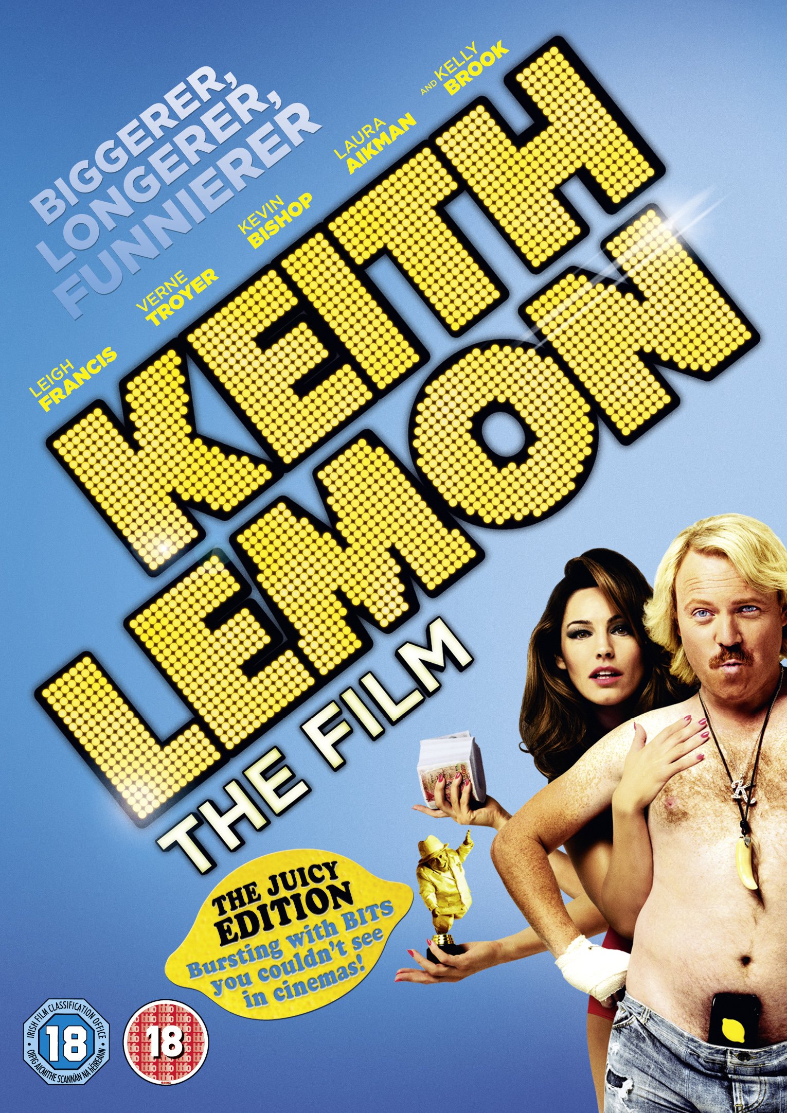 DVD KEITH LEMON THE FILM LEIGH FRANCIS KELLY BROOK KEVIN BISHOP COMEDY UK R2