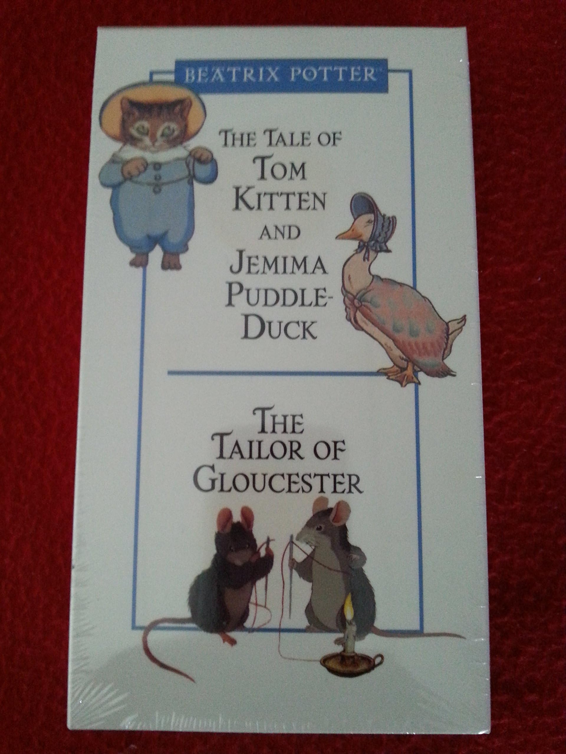 Beatrix Potter: Tale of Tom Kitten & Jemima Puddle-Duck / Tailor of Gloucester - VHS