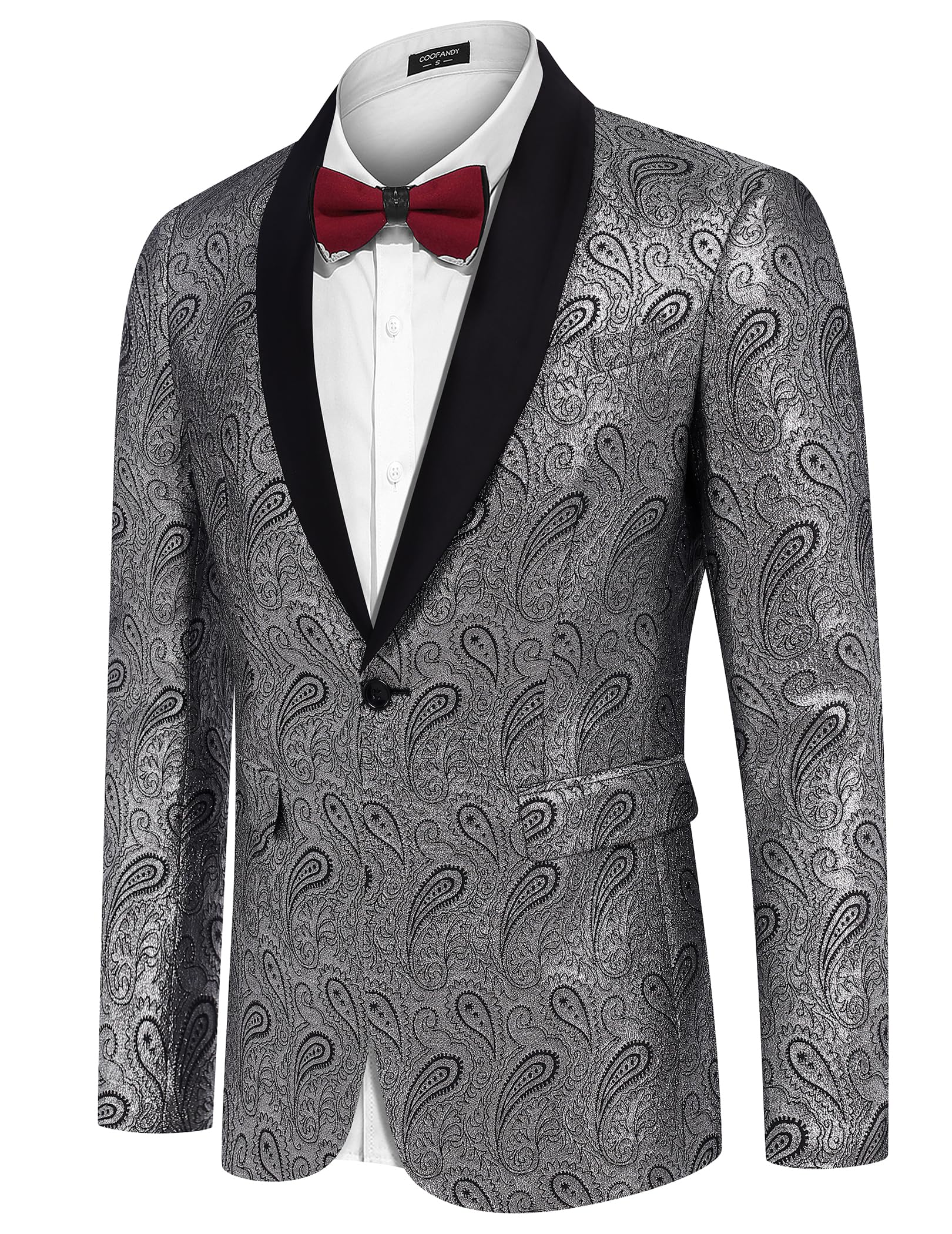 COOFANDY Modern Blazer Uomo