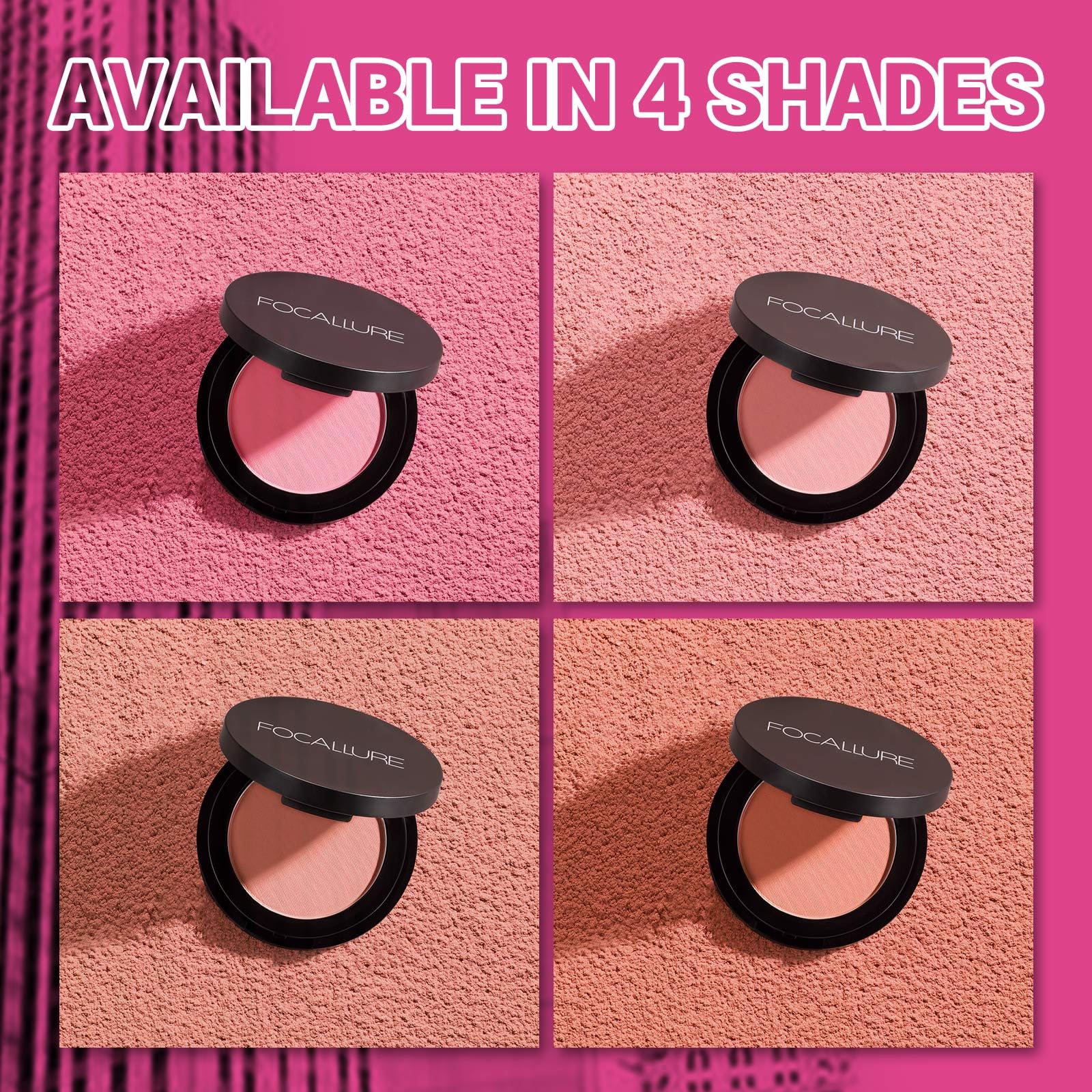 Rubor sedoso prensado facial, colorete mineral de alto pigmento, crea un acabado impecable sin decoloración y da a tu piel un brillo natural, maquillaje facial ligero, CHARISMA 5