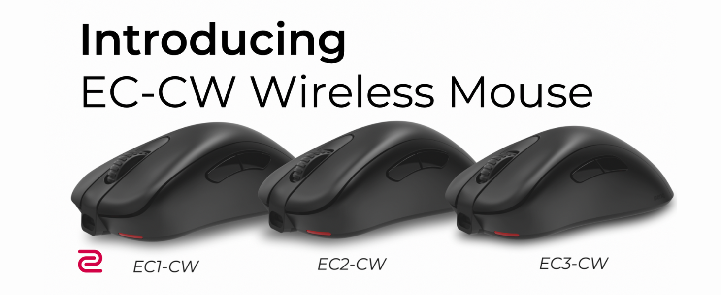 BenQ ZOWIE EC2-CW ​Wireless Ergonomic Gaming Mouse for Esports