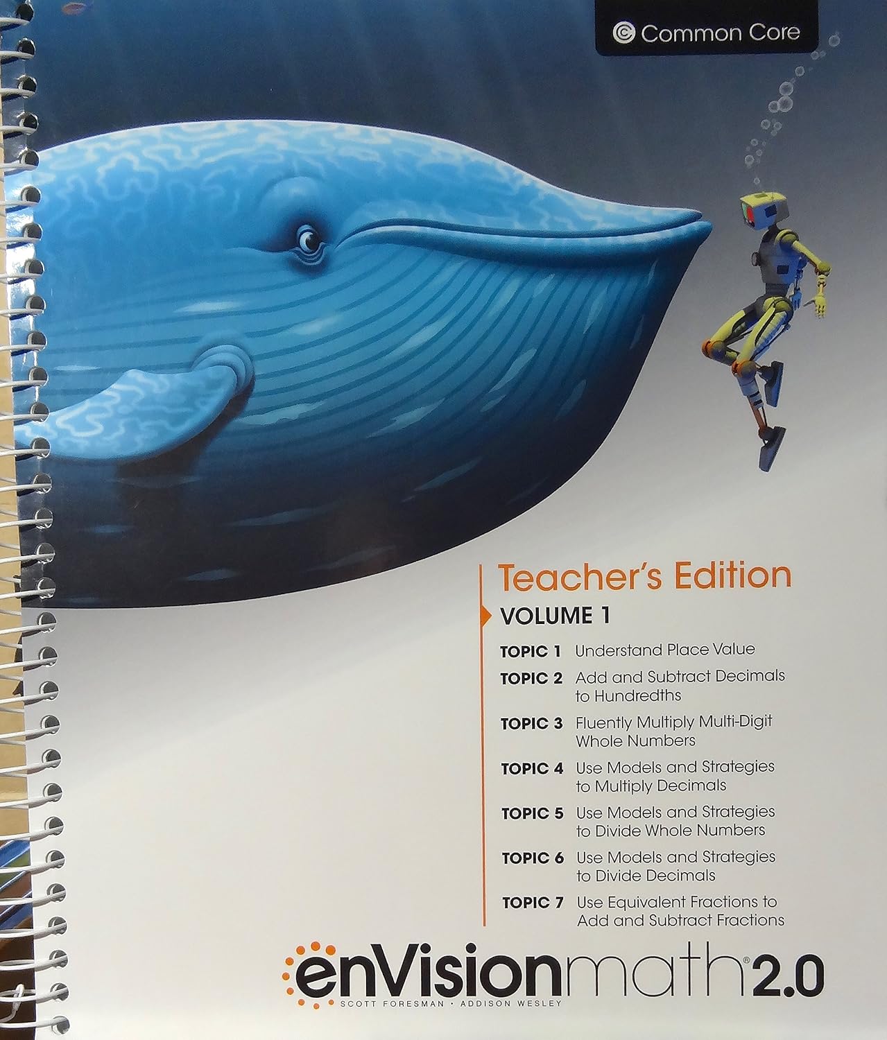 enVision Math 2.0, Grade 5, Volume 1, Teacher's Edition, Common Core ...