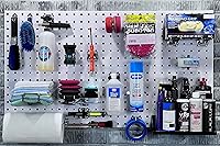 Vista 5 de Triton Products LockHook Steel Pegboard Hook Accessories Kit - 63 Piece - Garage Storage and Organization, Silver