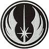 Star Galaxy Round Patch - Jedi Order Emblem - Embroidered Iron On Applique Badge Patch - for Jackets, DIY and Backpacks - Size: 3.5 inches