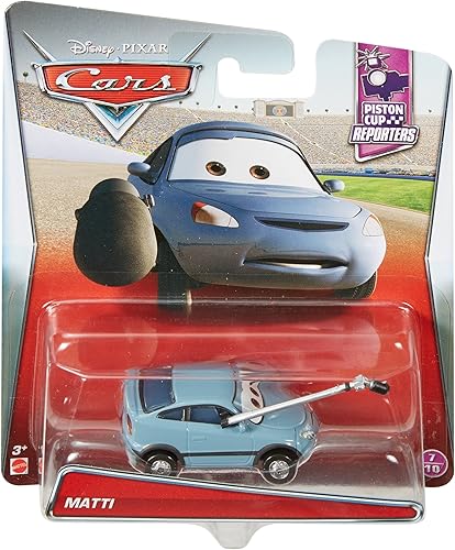 Disney Pixar Cars Matti - Vehículo fundido a presión