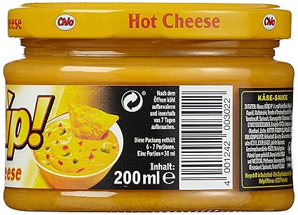 Chio Dip Hot Cheese 200ml Amazon De Grocery