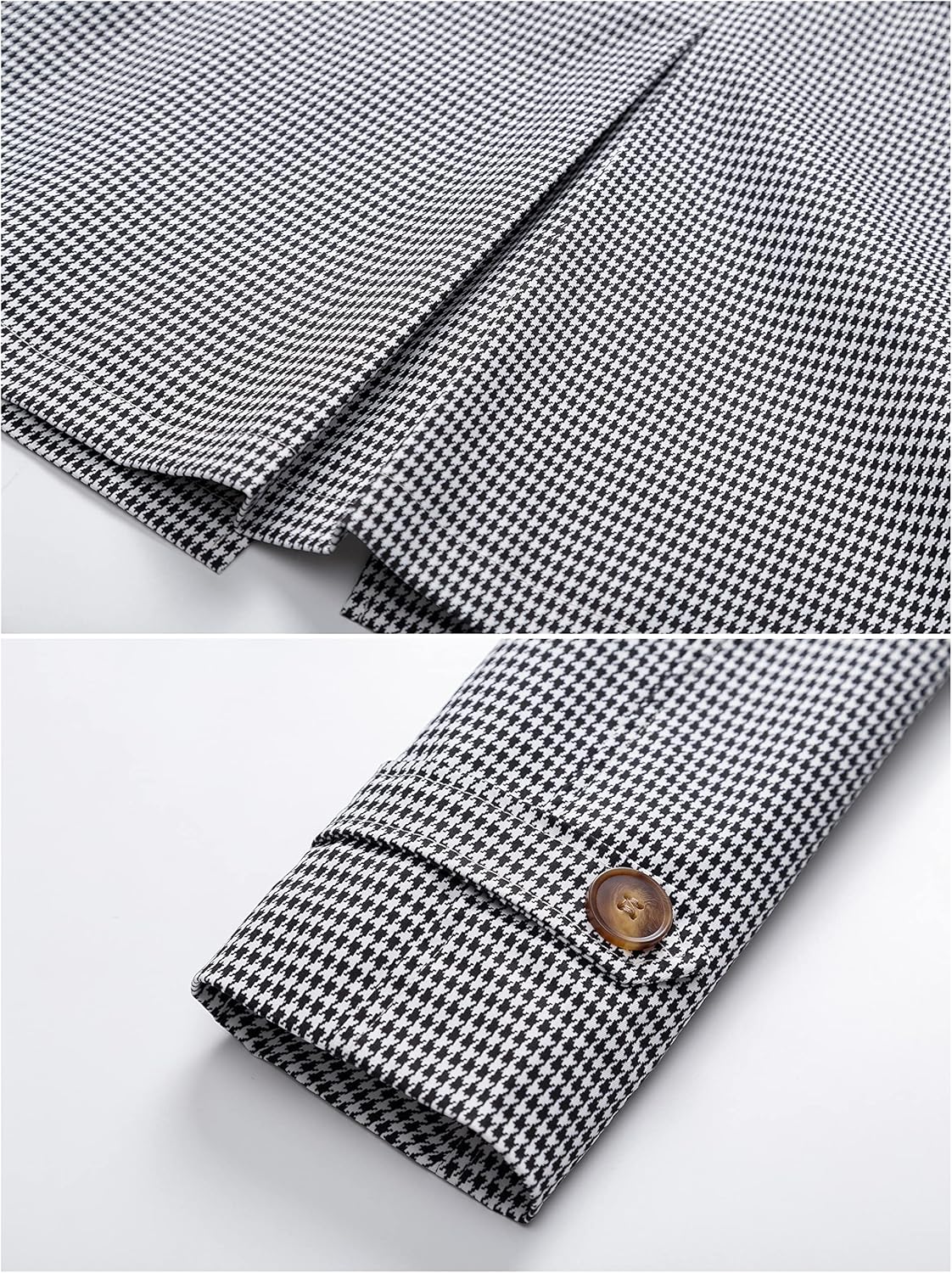 Chrisuno Women's Double Breasted Trench Coats Mid-Length Belted Overcoat Long Dress Jacket with Detachable Hood - Image 6