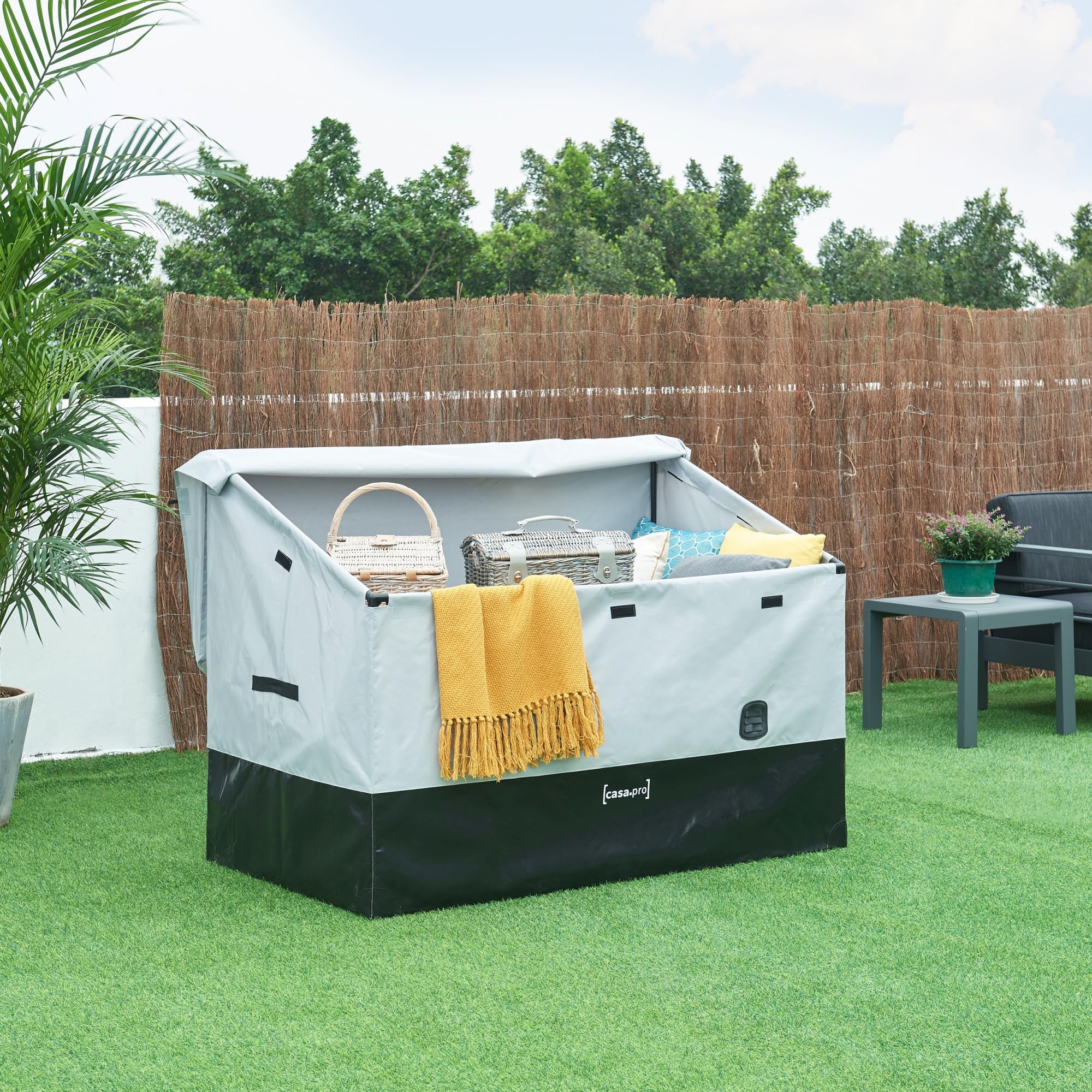 Cajas De Almacenamiento Para Terraza De Patio Almacenamiento Para