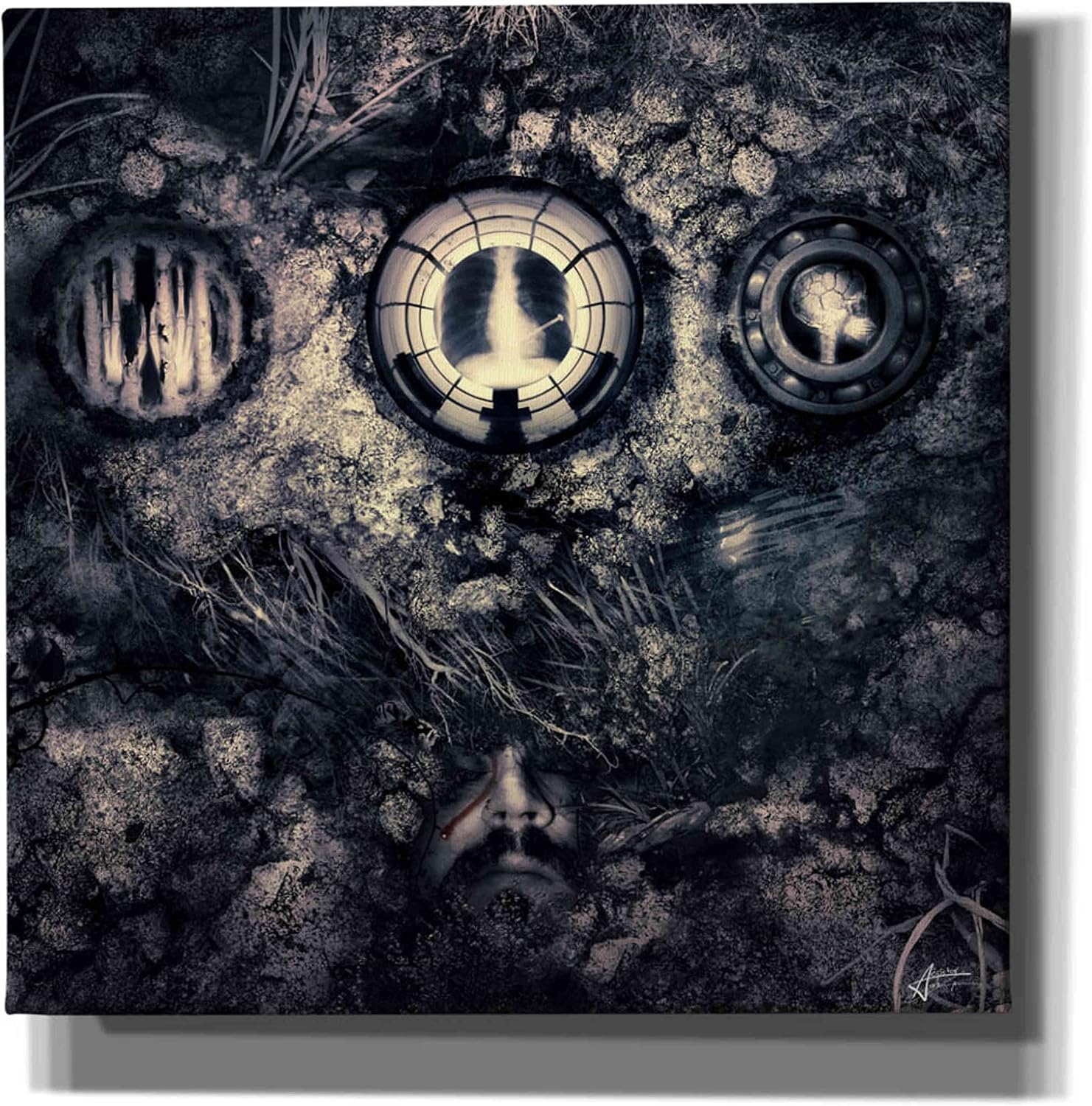 Cortesi Home 'The Man That Failed' by Mario Sanchez Nevado, Canvas Wall Art, 12"x12"
