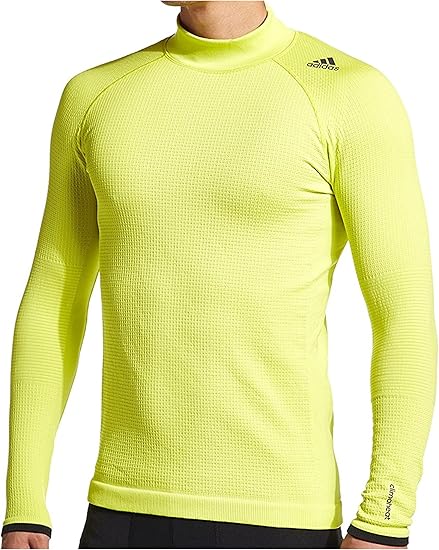 Amazon | AdidasメンズTechfit Climaheatシャツ圧縮。サイズL | アクティブシャツ・Tシャツ 通販