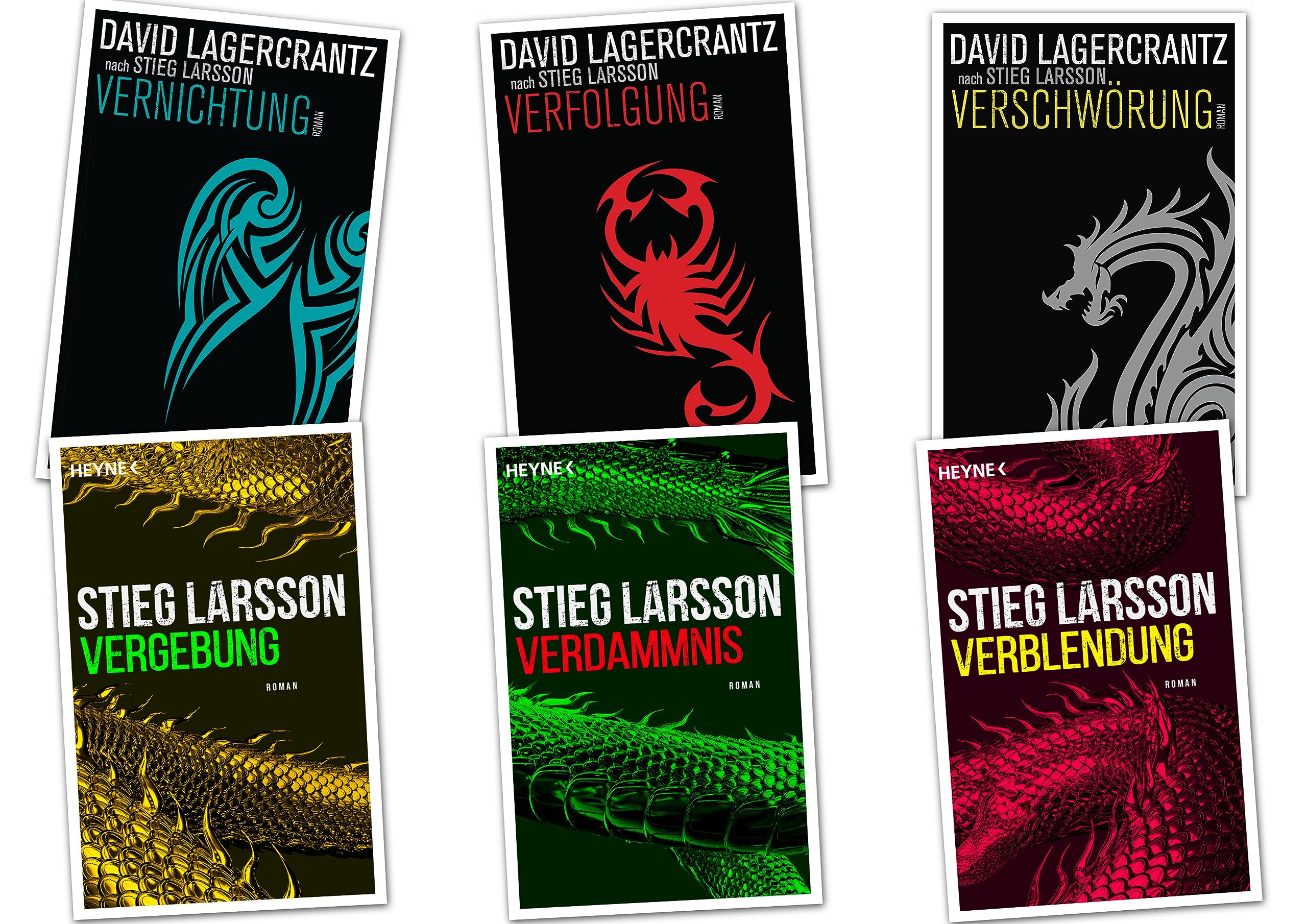Millennium Reihe von Stieg Larsson (Heyne Verlag Taschenbücher)