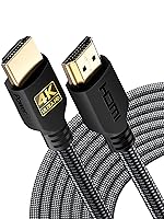Vista 11 de PowerBear - Cable HDMI 4K 10 pies Cables HDMI de alta velocidad, nailon trenzado y conectores dorados, 4K @ 60Hz, Ultra HD, 2K, 1080P, ARC y CL3