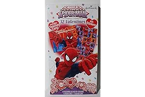 Marvel Ultimate Spider-Man Valentines for Kids with Stickers