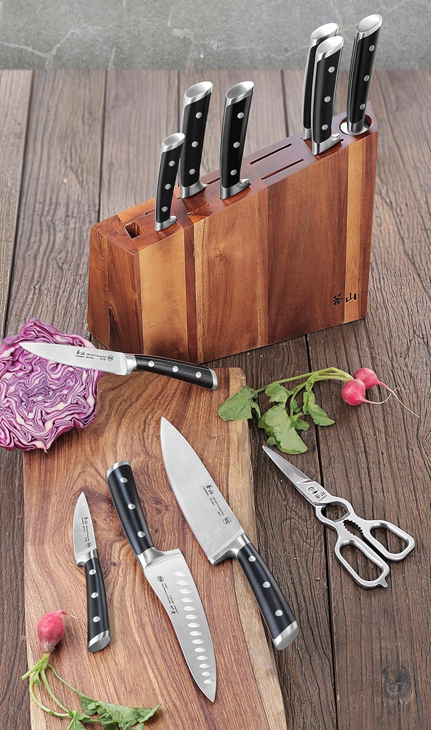 Cangshan S Series 60140 12-Piece German Steel Forged Knife Block Set - Image 2