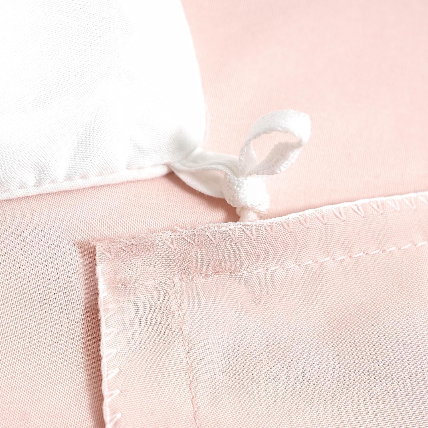 Mohap Duvet Cover Queen Pink 3 Pieces Set Solid Color Soft Double Brushed Microfiber Comforter Cover with Zipper Clousre