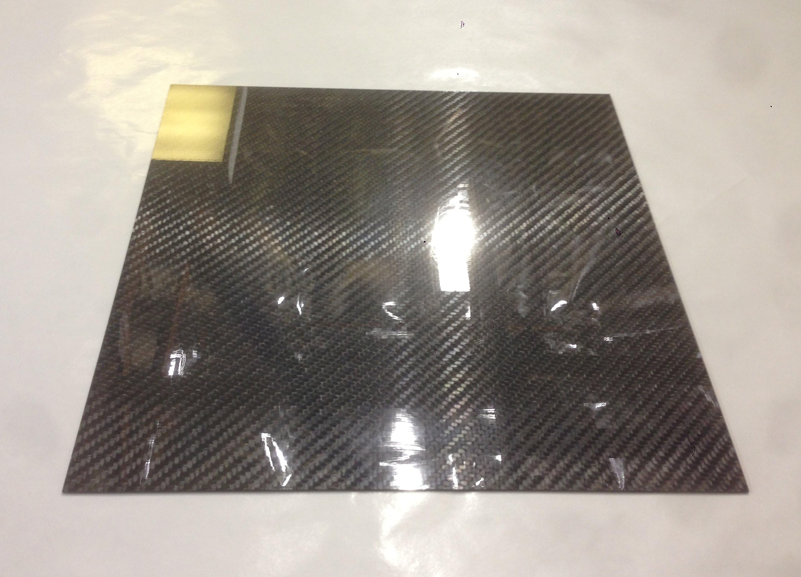 Real Carbon Fiber Sheet/Plate/Panel (1.5mm x 12 inch x 24 inch)