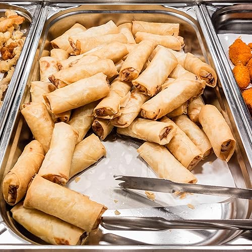 Miniatura 4 de Calentador de comida eléctrico resistente de 1200 vatios para encimera, tamaño completo, 120 voltios, de la marca Tiger Chef, Plateado