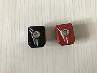 Vista 1 de 2 tornillos de peso de golf para Taylormade M1 Driver 2016 460CC rojo y negro 0.18 oz 0.21 oz 0.25 oz 0.32 oz 0.35 oz 0.46 oz 0.49 oz 0.53 oz 0.56 oz