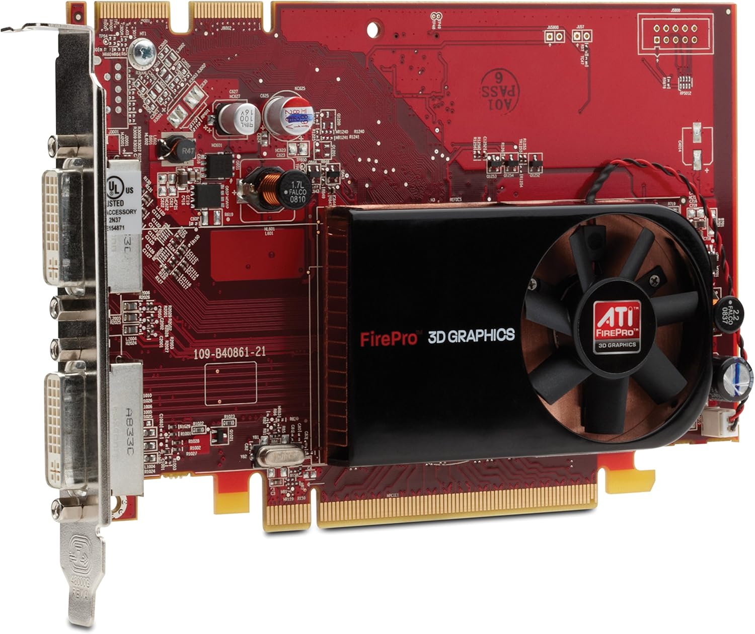 Amazon.com: HP SMART BUY FY944UT Ati Firepro V3700 PCIE 256 MB 2Port ...