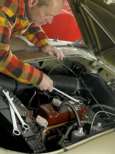 Miniatura 4 de GEARWRENCH Juego de llaves métricas combinadas de trinquete de 12 puntos XL de 10 piezas con rollo de herramientas - 85090R