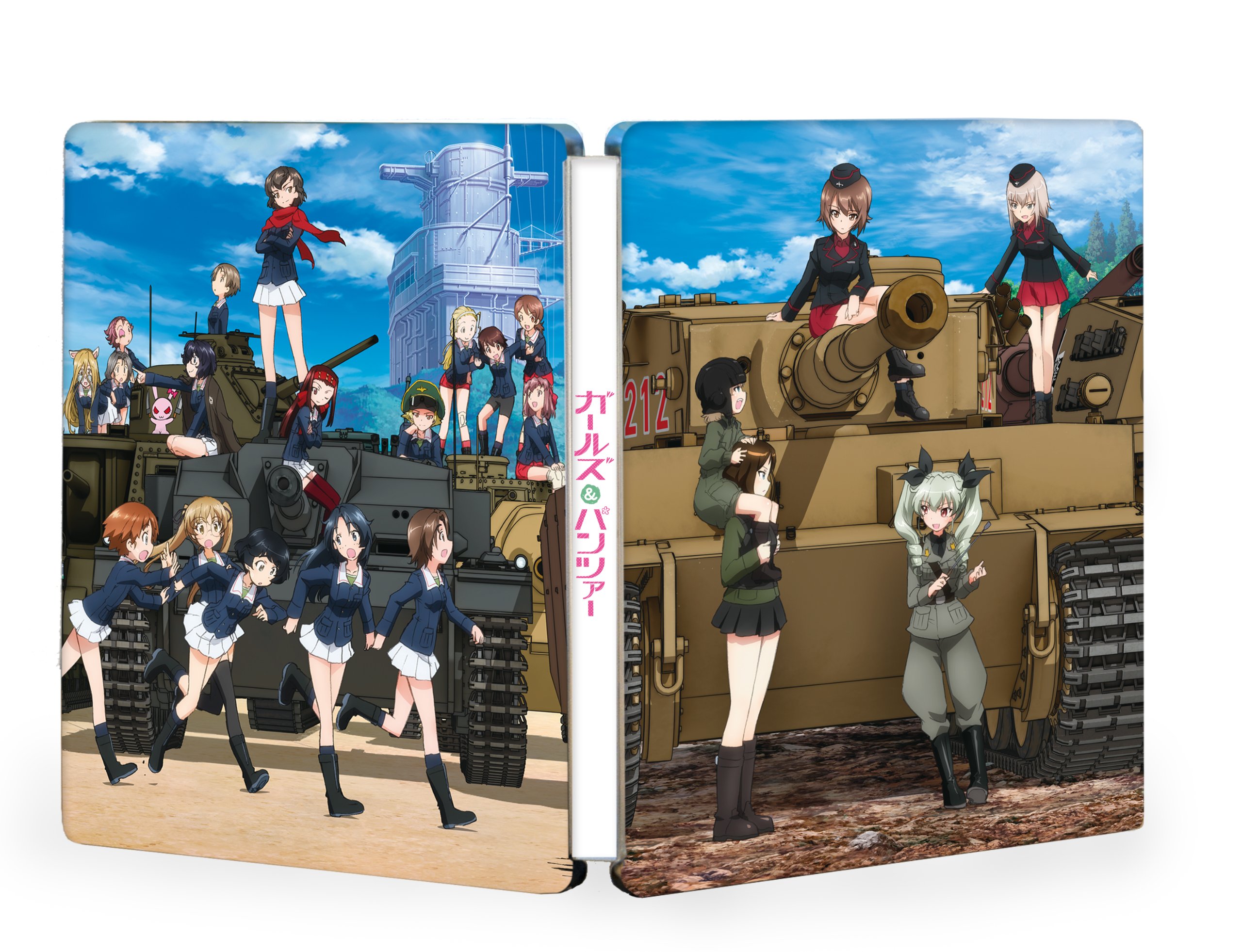 ガールズ&パンツァー ガルパン スチールケース Amazon.co.jp: 【Amazon.co.jp限定】 ガールズ＆パンツァー スチール