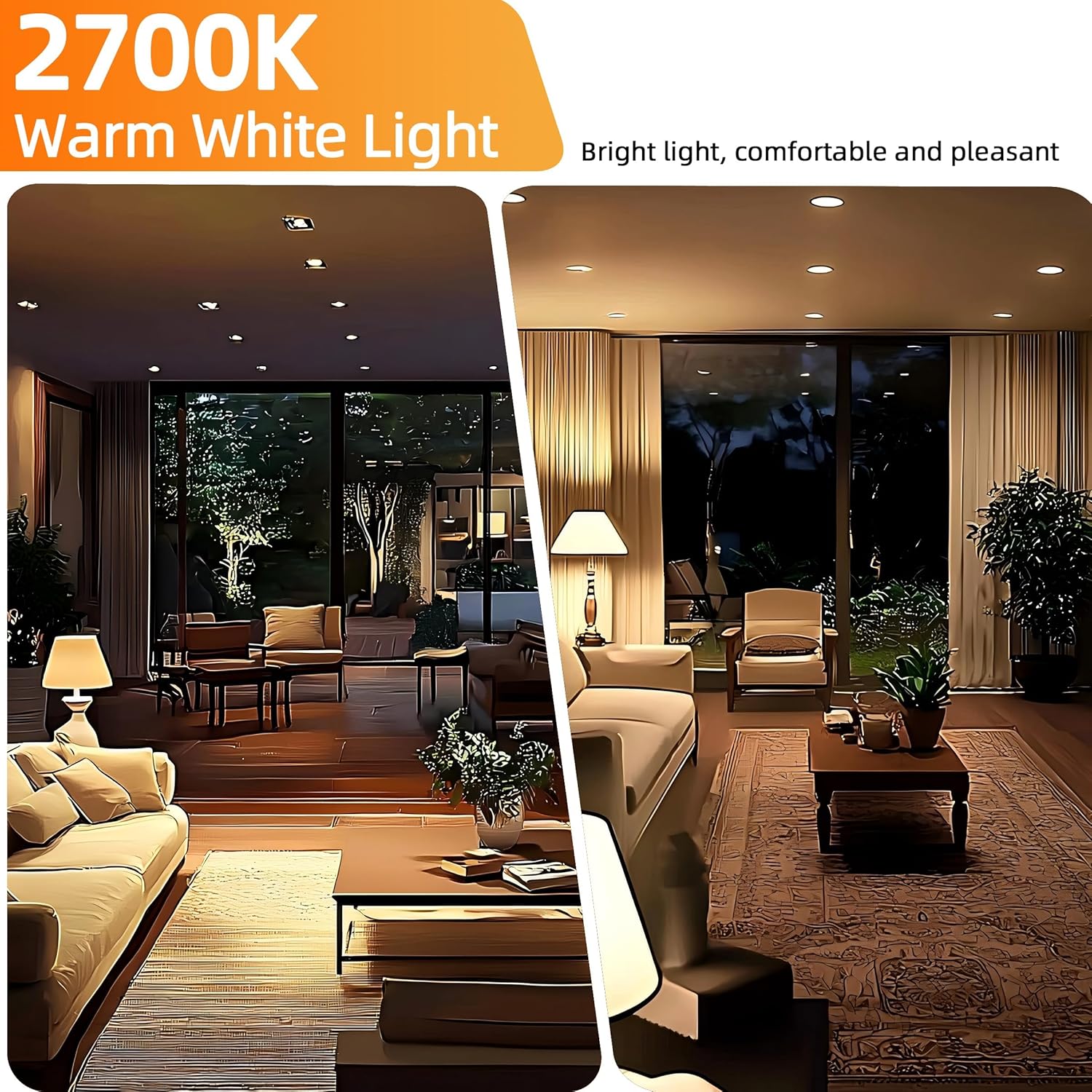 120V 72W Par38 Halogen Flood Light Bulb,Dimmable PAR38 72W Light Bulbs,E26 Medium Base, Warm White, High Output Reflector Flood Lights for Indoor and Outdoor(4 Pack)