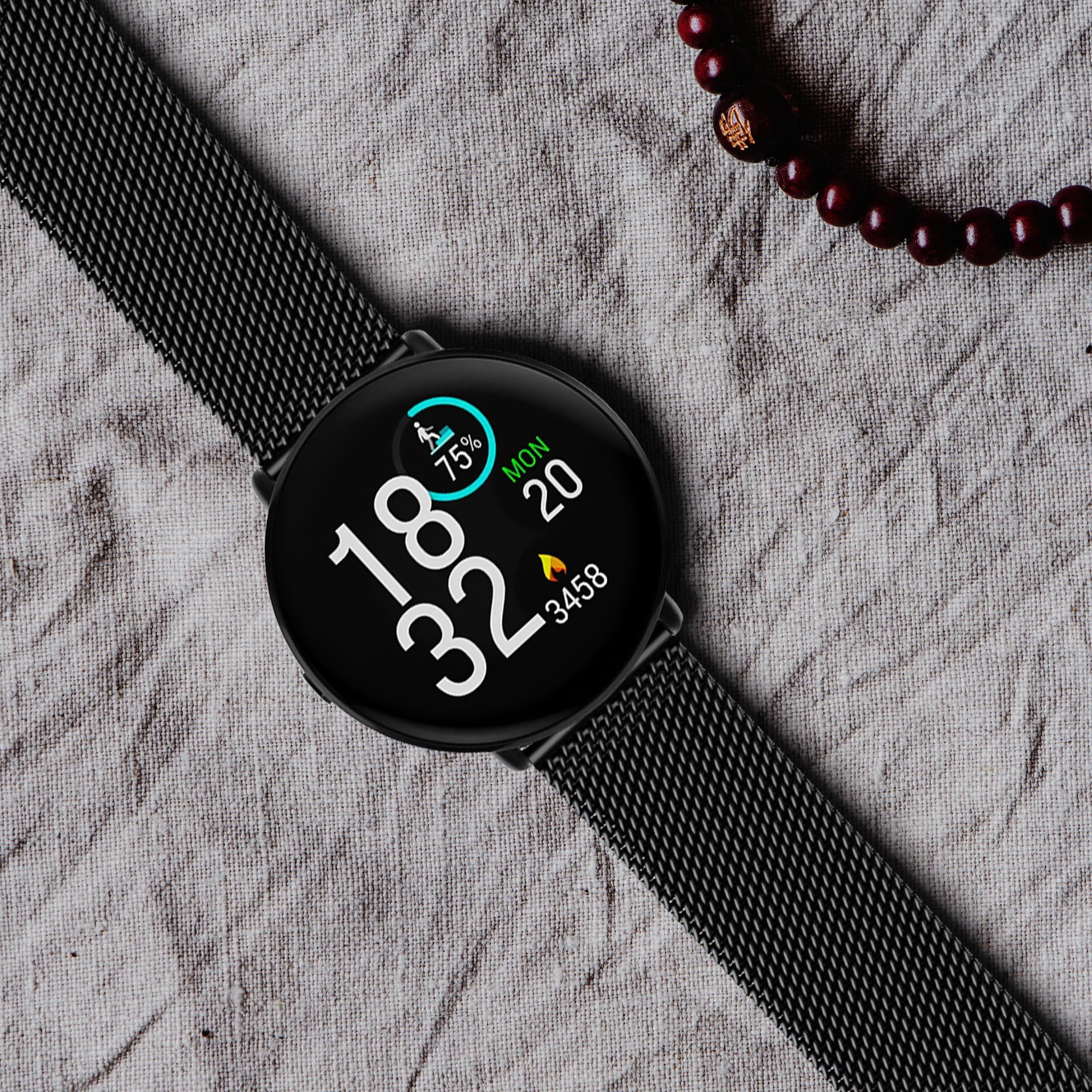 Cinturino Copatibile con Sasung Galaxy Watch 4 40, Braccialetto + Cover Protettiva Set