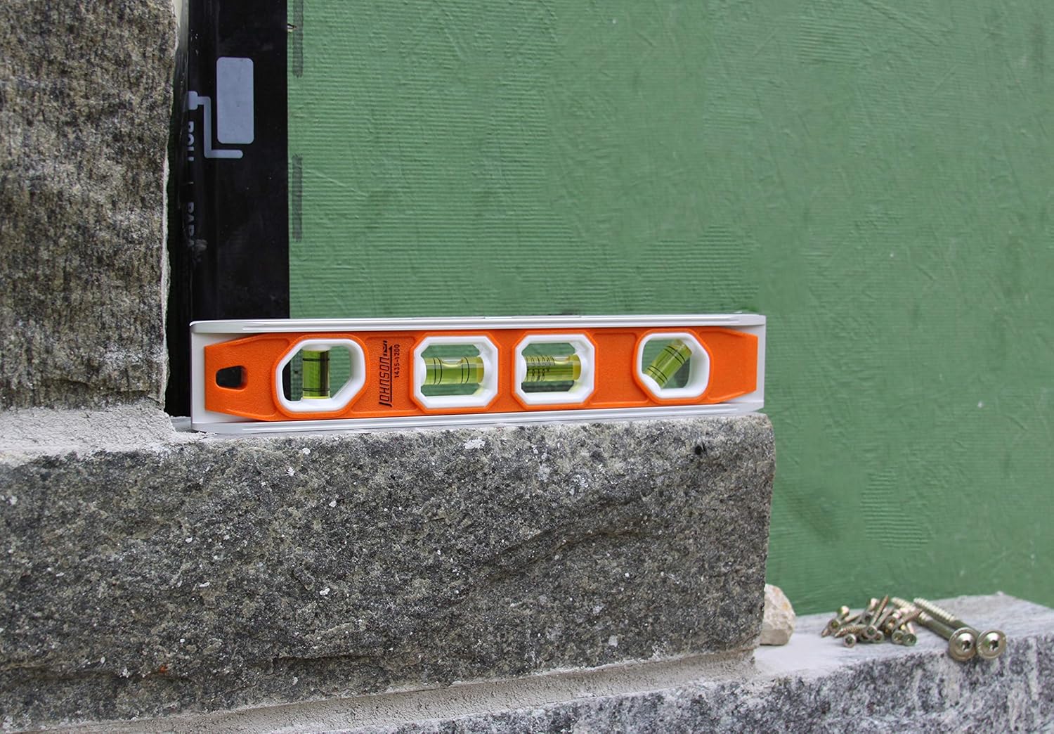 Johnson Level & Tool 1435-1200 Magnetic Torpedo Level, 12", Orange, 1 Level