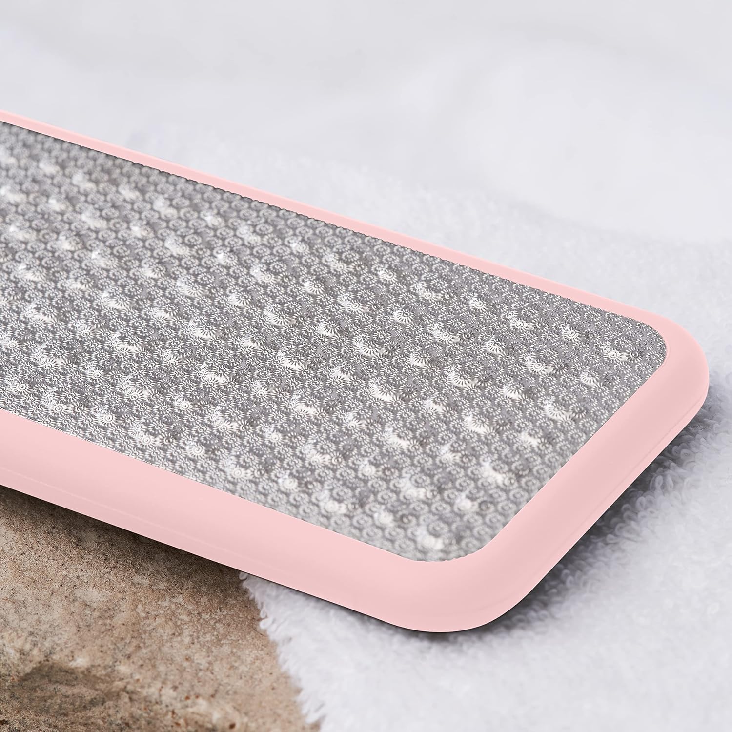 DYNESSE Pedicure Foot File. Professional 3-in-1 Callus Remover with Mini-File. No Risk of Injury. Laser-Cut. Stainless Steel. Foot rasp. Scrubber. Reusable. Ergonomic Handle. Washable. Premium Quality - Image 5
