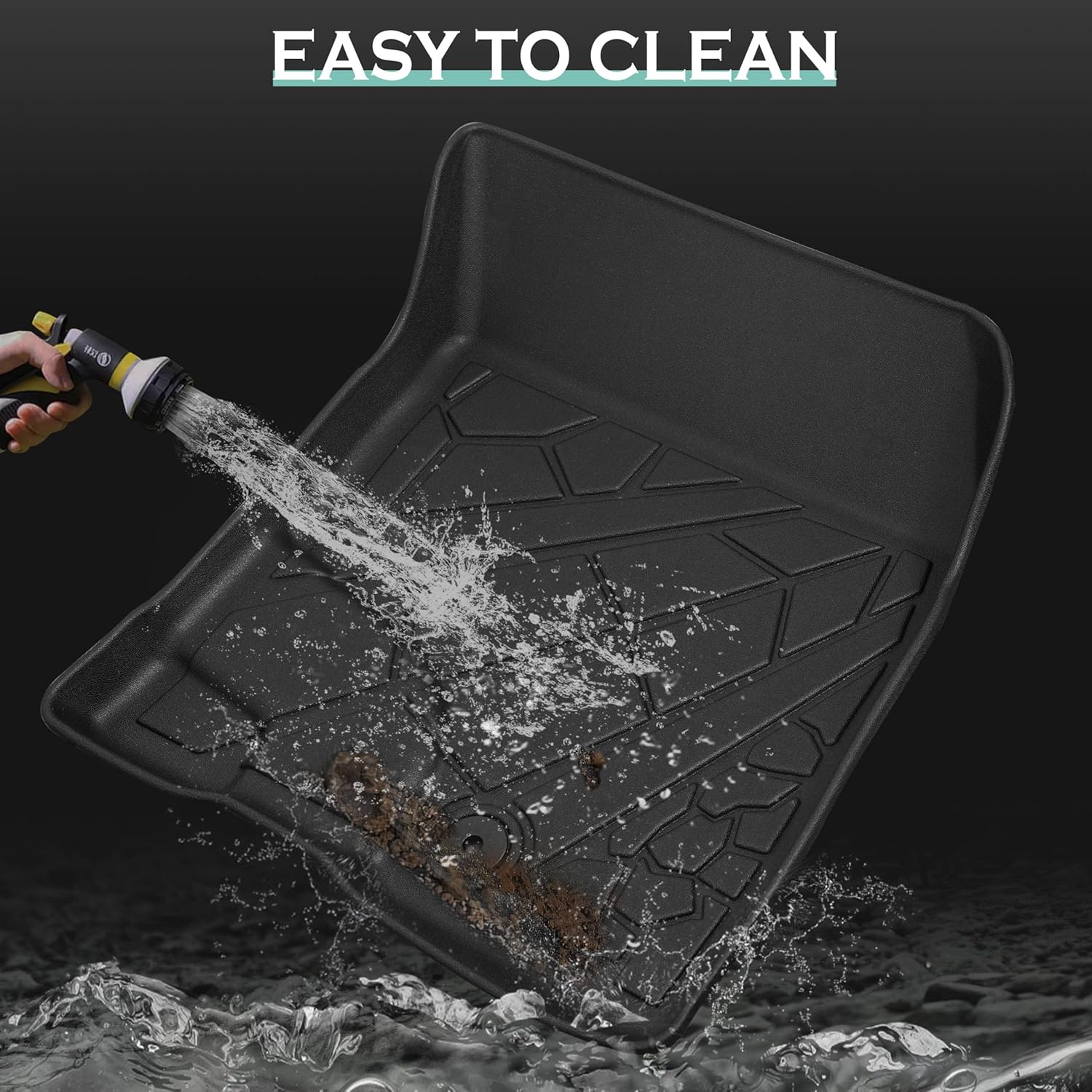 KARPAL Floor Mats for 2020-2025 2026 Ford Escape (NOT Fit Hybrid), Custom Fit TPE All Weather Ford Escape Accessories 1st & 2nd Row Floor Liner & Cargo Liner