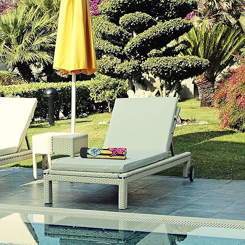 Miniatura 5 de Juicy Couture Toallas de playa extra grandes 100% algodón, toallas de piscina de gran tamaño, toallas ligeras y de secado rápido, 36 x 68 pulgadas