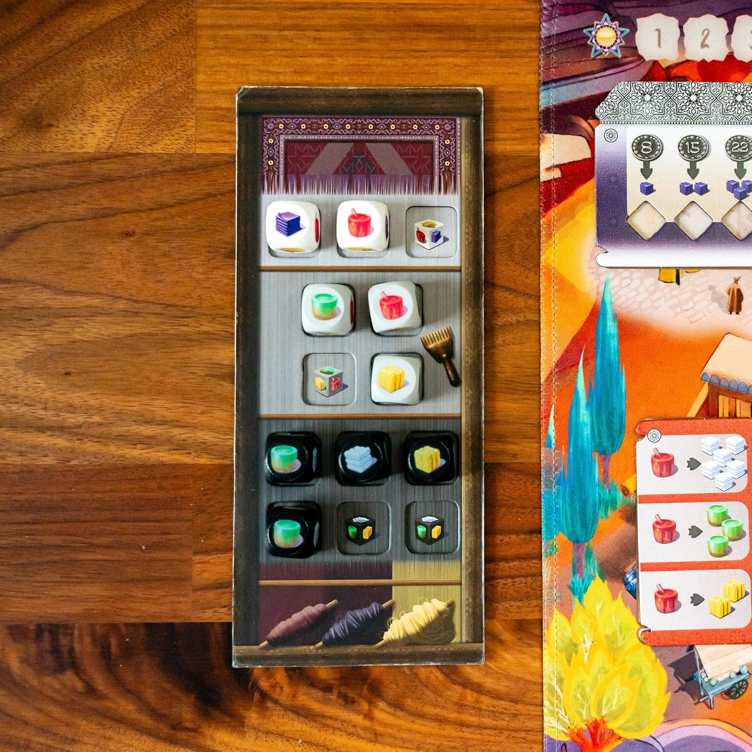 Crafty Games Tabriz Upgrade 1 (Bonus Tile & Dice Pool Board)
