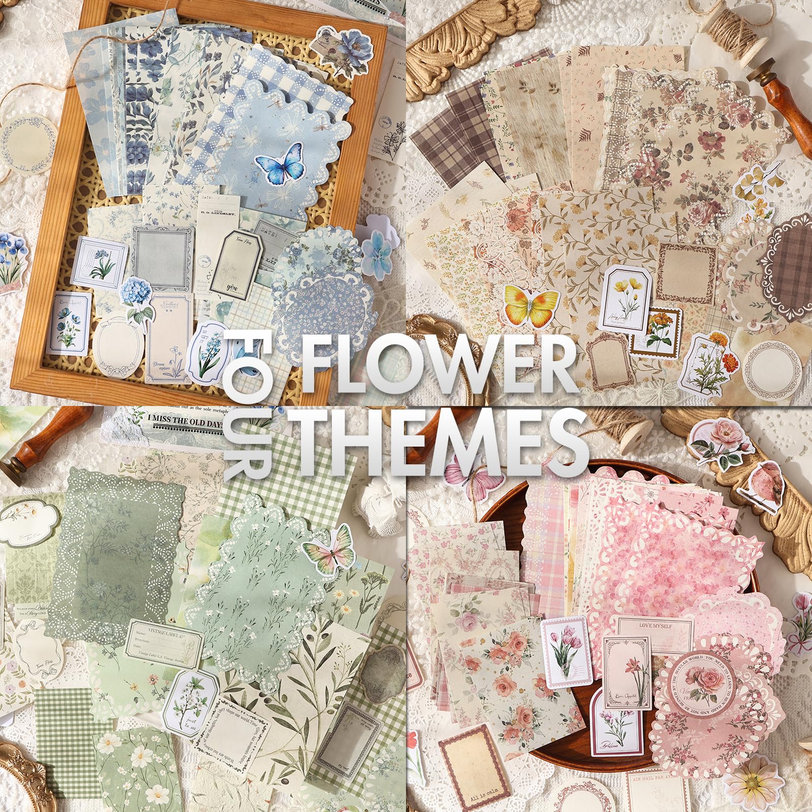 OKUPAN Scrapbook Kit - 400 Paper & Stickers -3 OKUPAN Scrapbook Kit - 400 Paper & Stickers -3