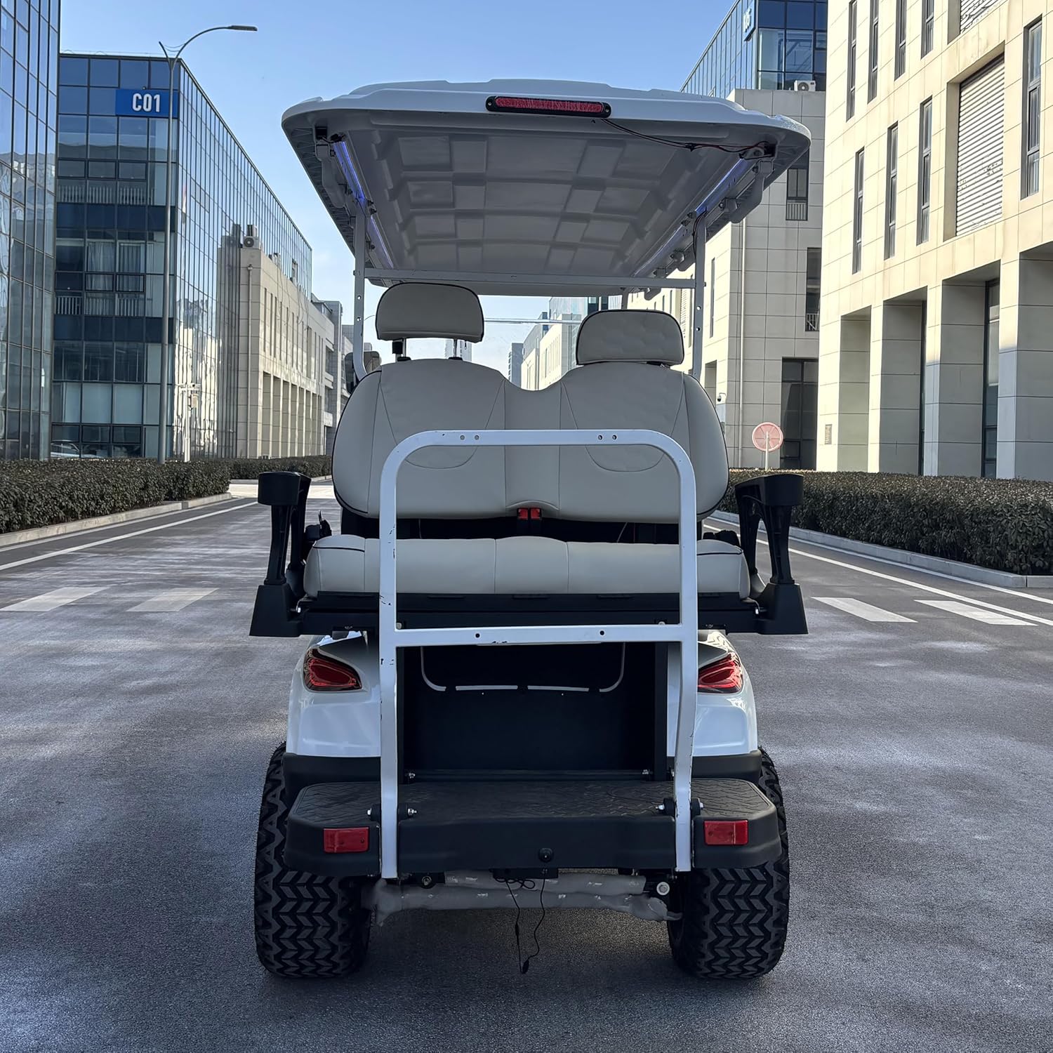 GO UP Golf Cart Sightseeing Vehicle Patrol Vehicle，48V105AHlithium Battery
