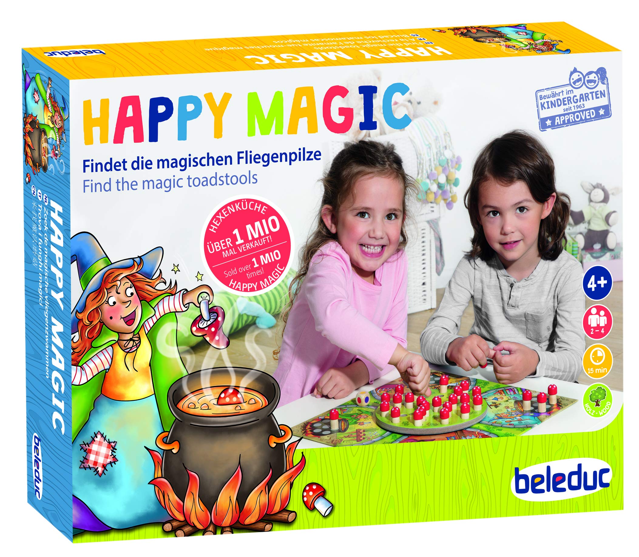 Beleduc - Happy Magic - Lernspiel für Zuhause - Bekannt aus dem Kindergarten