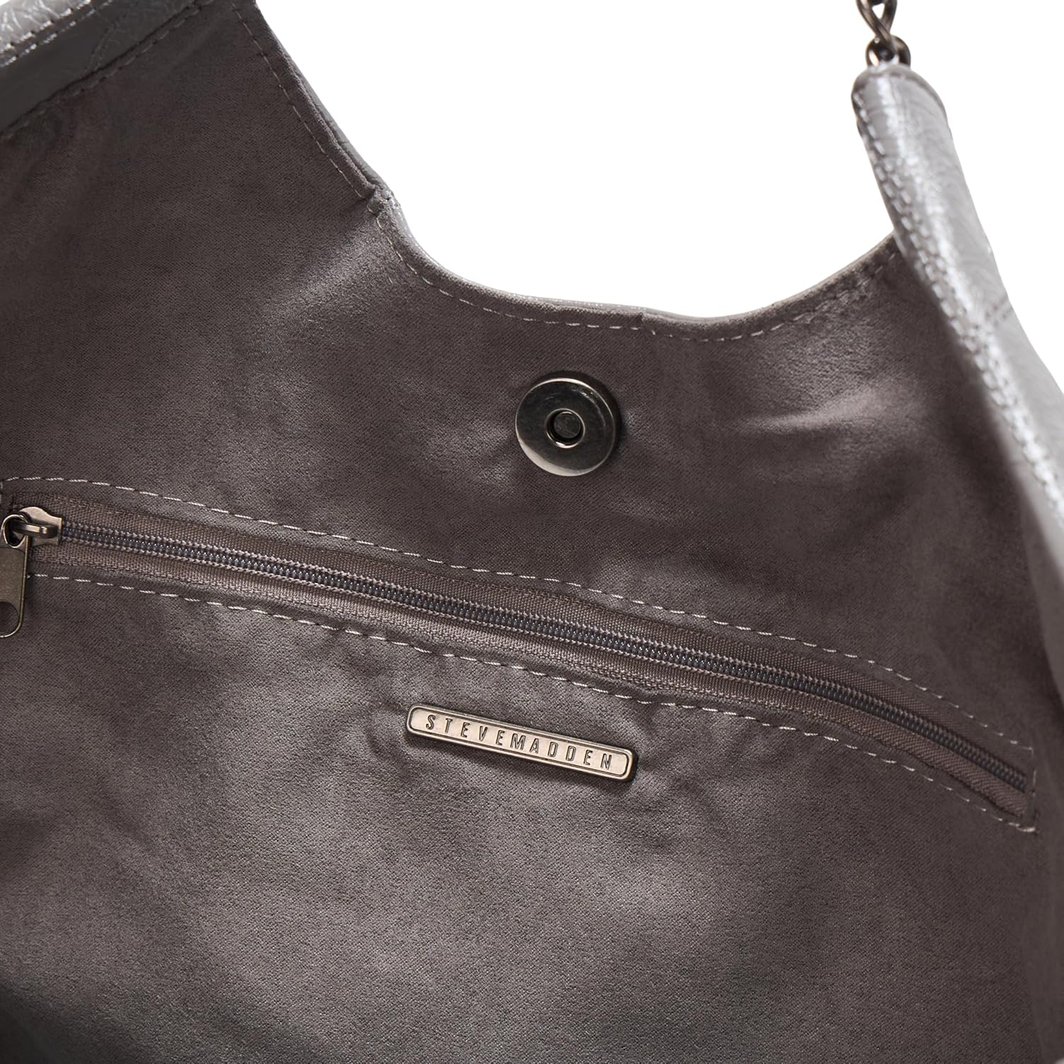 Steve Madden Women's Steve Madden Bkenz Patent Quilted Tote
