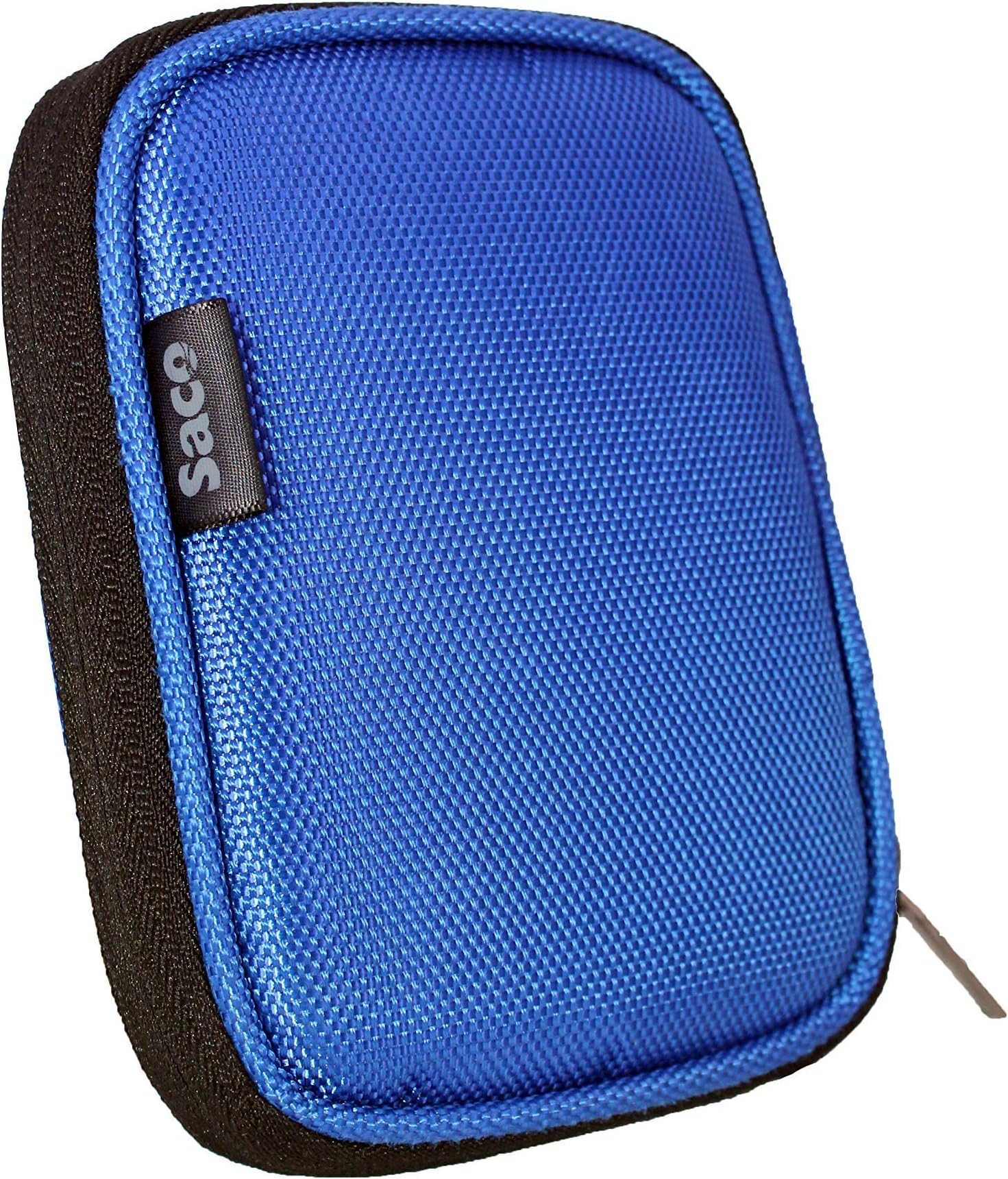 Saco Shock Proof Hard Disk Cover for wd My Passport 4TB USB 3.0 Portable External Hard Drive -Blue