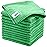 MR.SIGA Microfiber Cleaning Cloths, All-Purpose Microfiber Towels, Streak Free Cleaning Rags, Pack of 12, Green, Size 32 x 32 cm(12.6 x 12.6 inch)