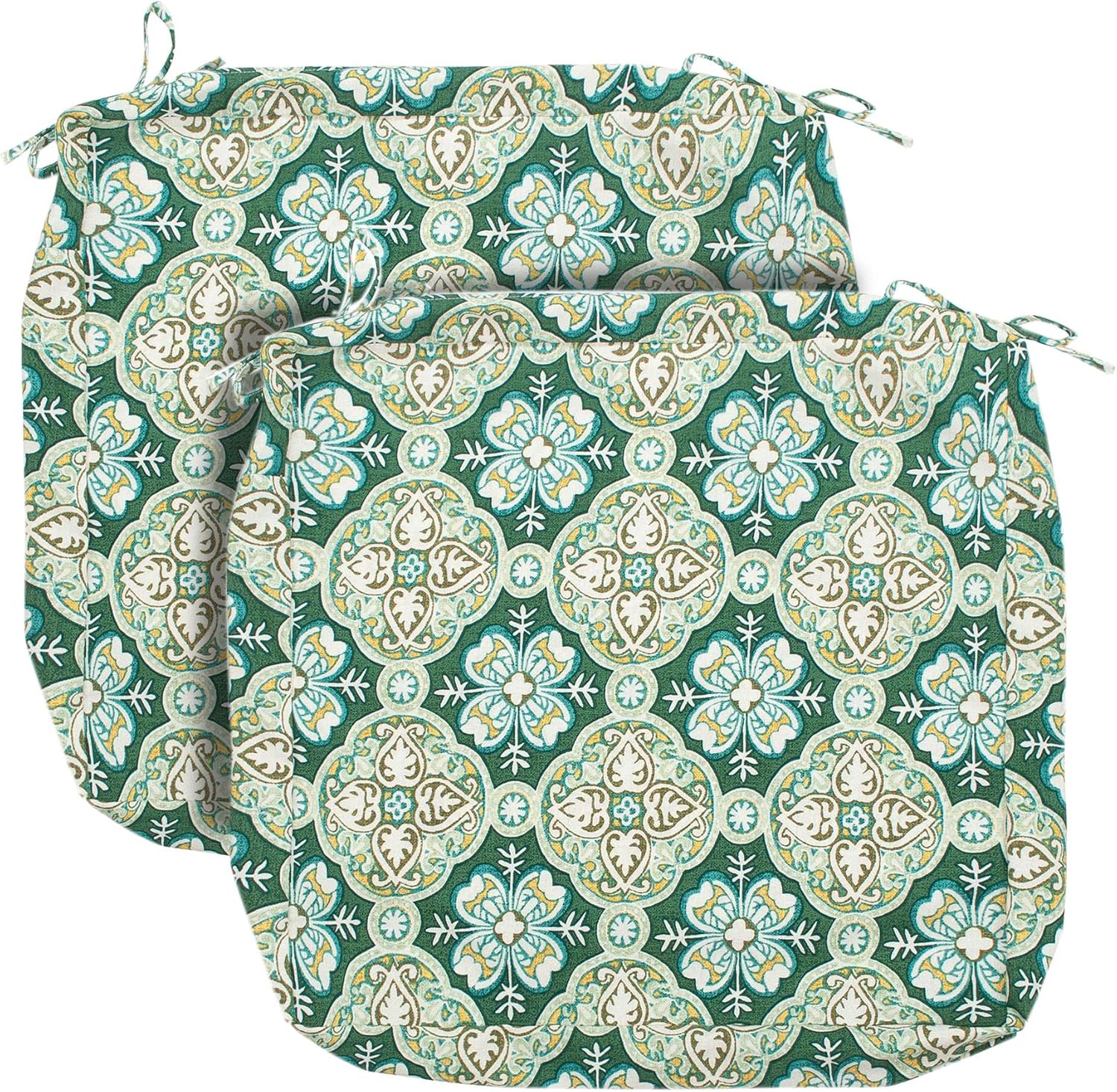 FUNHOME 2 Pack Outdoor Cushion Slipcovers 24" x 24" x 4