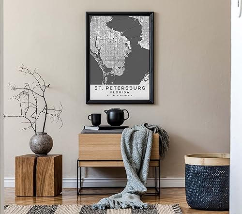 Miniatura 7 de Mapa de San Petersburgo, Florida, Luz 2 (36x48)