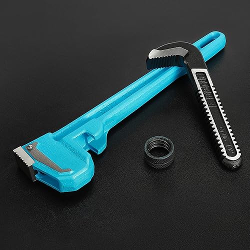 Miniatura 5 de DURATECH Llave de tubo resistente de 14 pulgadas, llave de fontanería ajustable, mango de hierro fundido maleable, exceder el estándar GGG