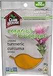 Club House, Quality Natural Herbs & Spices, Organic Ground Turmeric, 39g