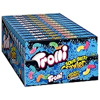 Vista 9 de Trolli Electric Crawlers, caramelos de goma agria, bolsas de 4.25 onzas (paquete de 12)