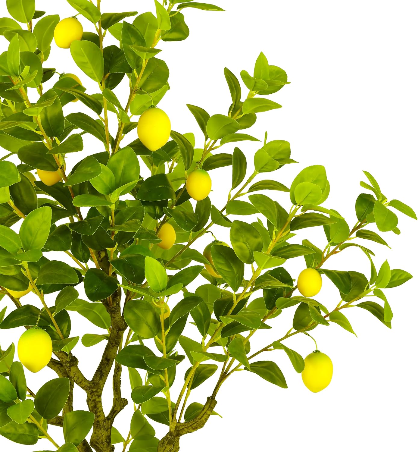 SAFAVIEH Home Collection Faux Artificial 60-inch Decorative Potted Lemon Tree